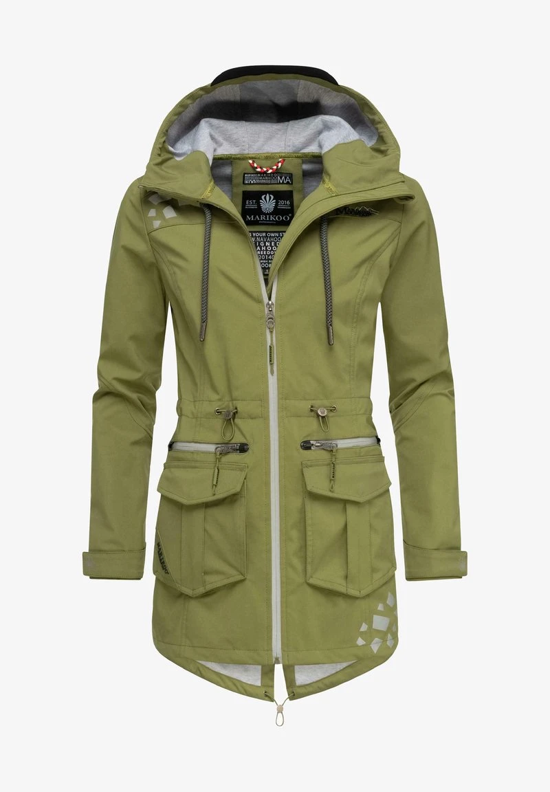 Marikoo ULISSAA - Regenjacke / Wasserabweisende Jacke - Olive 3 Marikoo ULISSAA - Regenjacke / Wasserabweisende Jacke - Olive