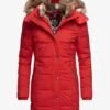 Marikoo LIEBLINGS - Wintermantel - Red