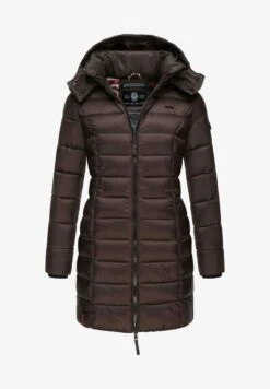 Marikoo ABENDSTERNCHEN - Wintermantel - Dark Choco