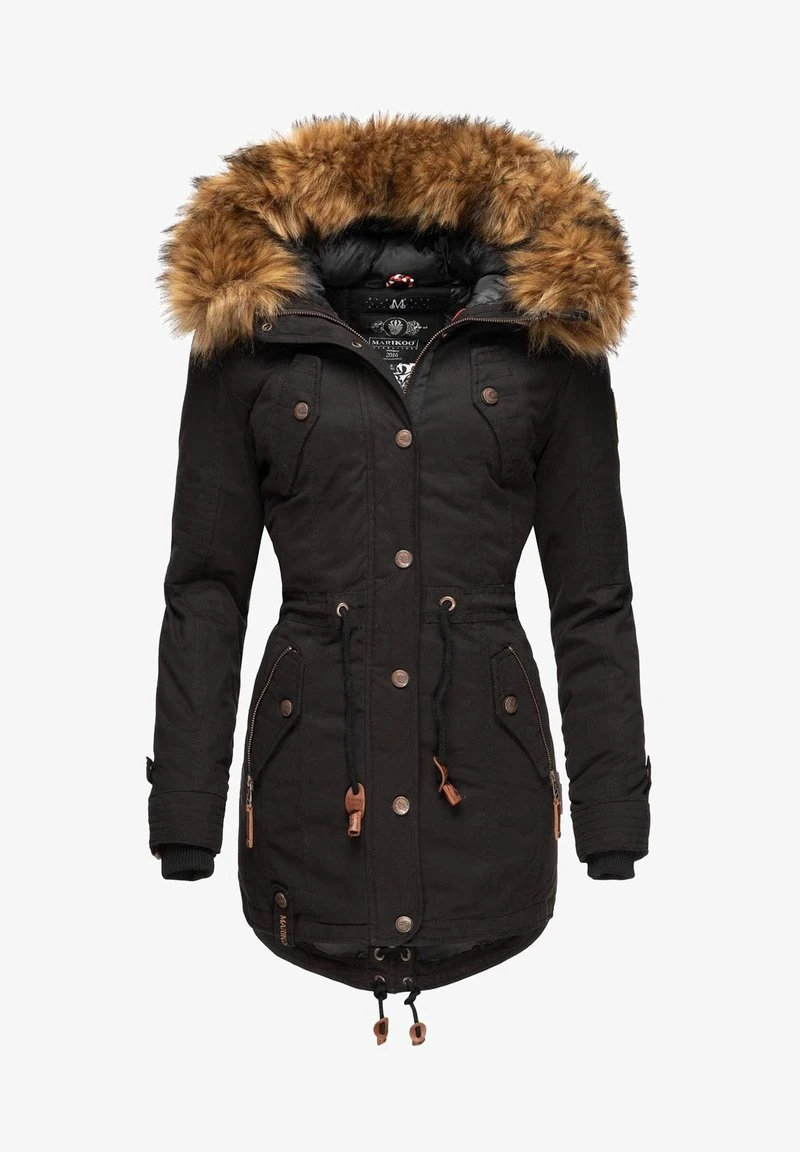 Marikoo VIVA - Wintermantel - Black 7 Marikoo VIVA - Wintermantel - Black – Bild 5