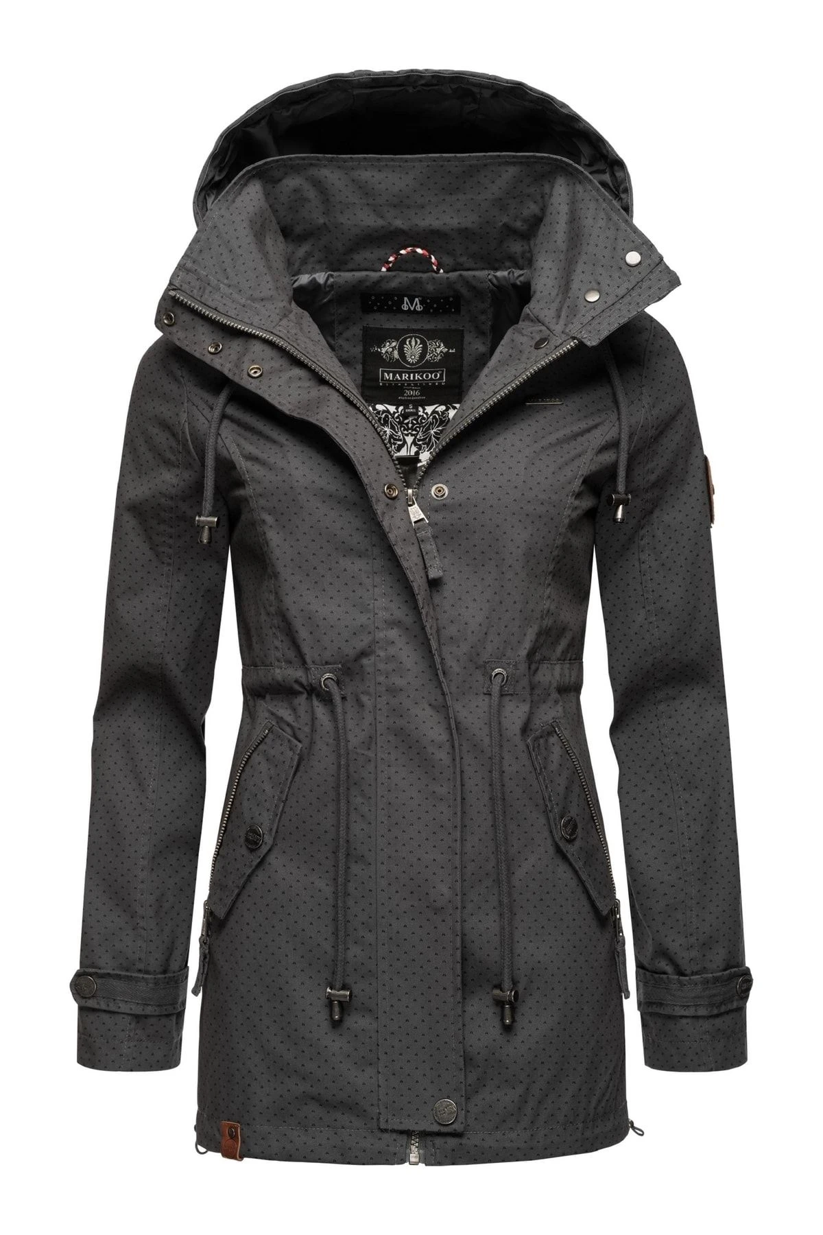 Marikoo Winterjacke - Grau - Parka Damen Winterjacken 675240787 3 Marikoo Winterjacke - Grau - Parka Damen Winterjacken 675240787