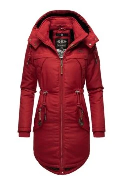 Marikoo Winterjacke - Rot - Parka Damen Winterjacken 675242151