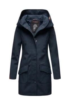 Marikoo Mantel - Blau - Basic Damen Mäntel 691810401