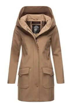 Marikoo Mantel - Braun - Basic Damen Mäntel 691810455