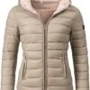 Marikoo Winterjacke - Beige - Puffer
