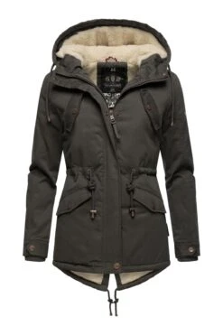 Titelseite 7 Marikoo Winterjacke - Grau - Parka Damen Winterjacken 675236383