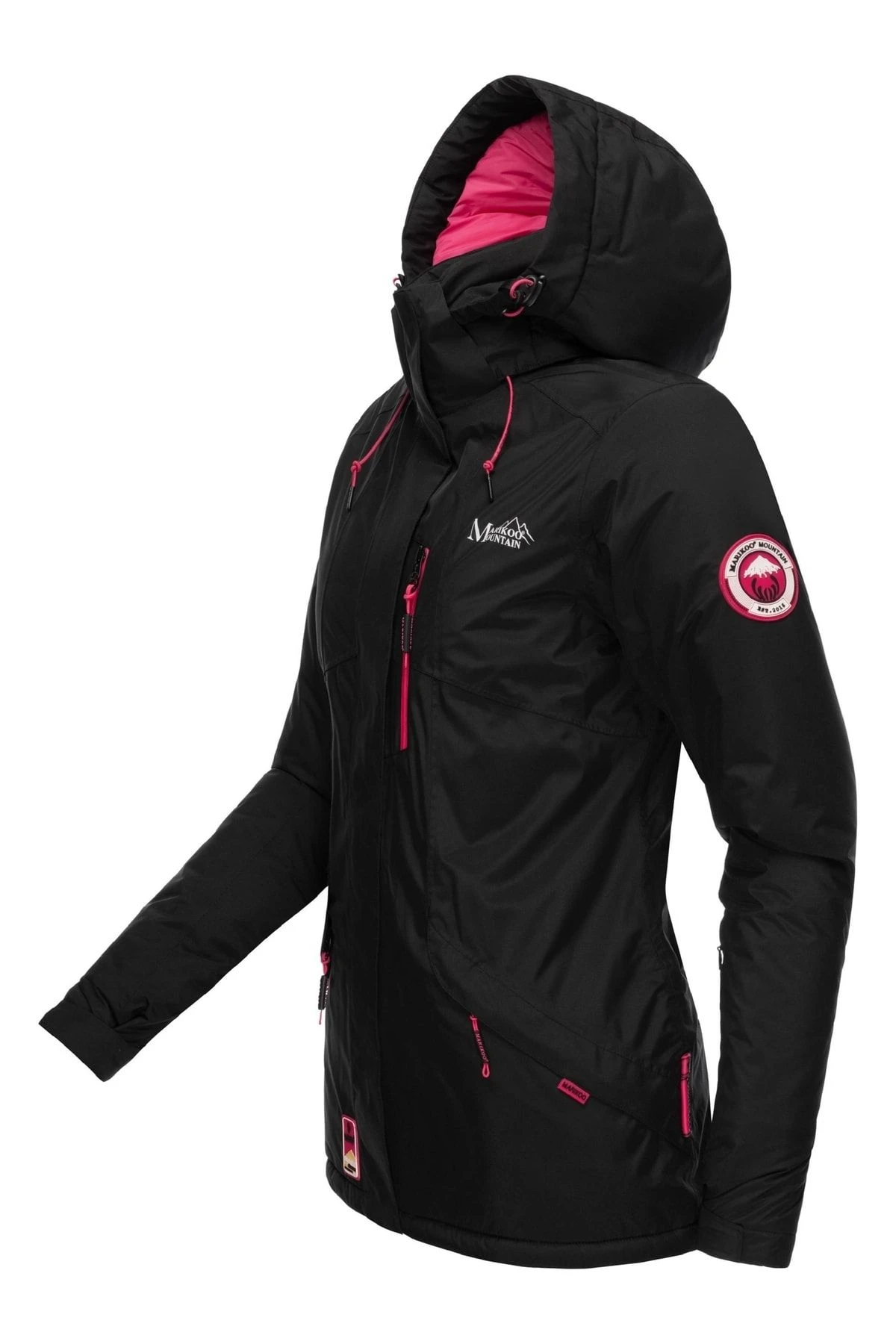 Marikoo Winterjacke - Schwarz - Parka Damen Winterjacken 675235979 3 Marikoo Winterjacke - Schwarz - Parka Damen Winterjacken 675235979