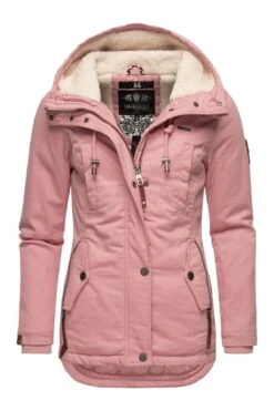 Marikoo Winterjacke - Rosa - Parka Damen Winterjacken 675238199