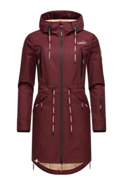 Marikoo Winterjacke - Rot - Parka Damen Winterjacken 675244755