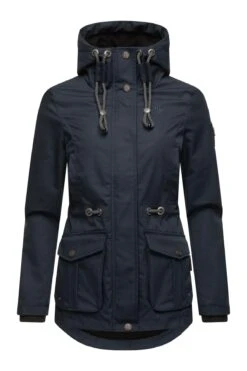 Marikoo Winterjacke - Blau - Parka Damen Winterjacken 675245330