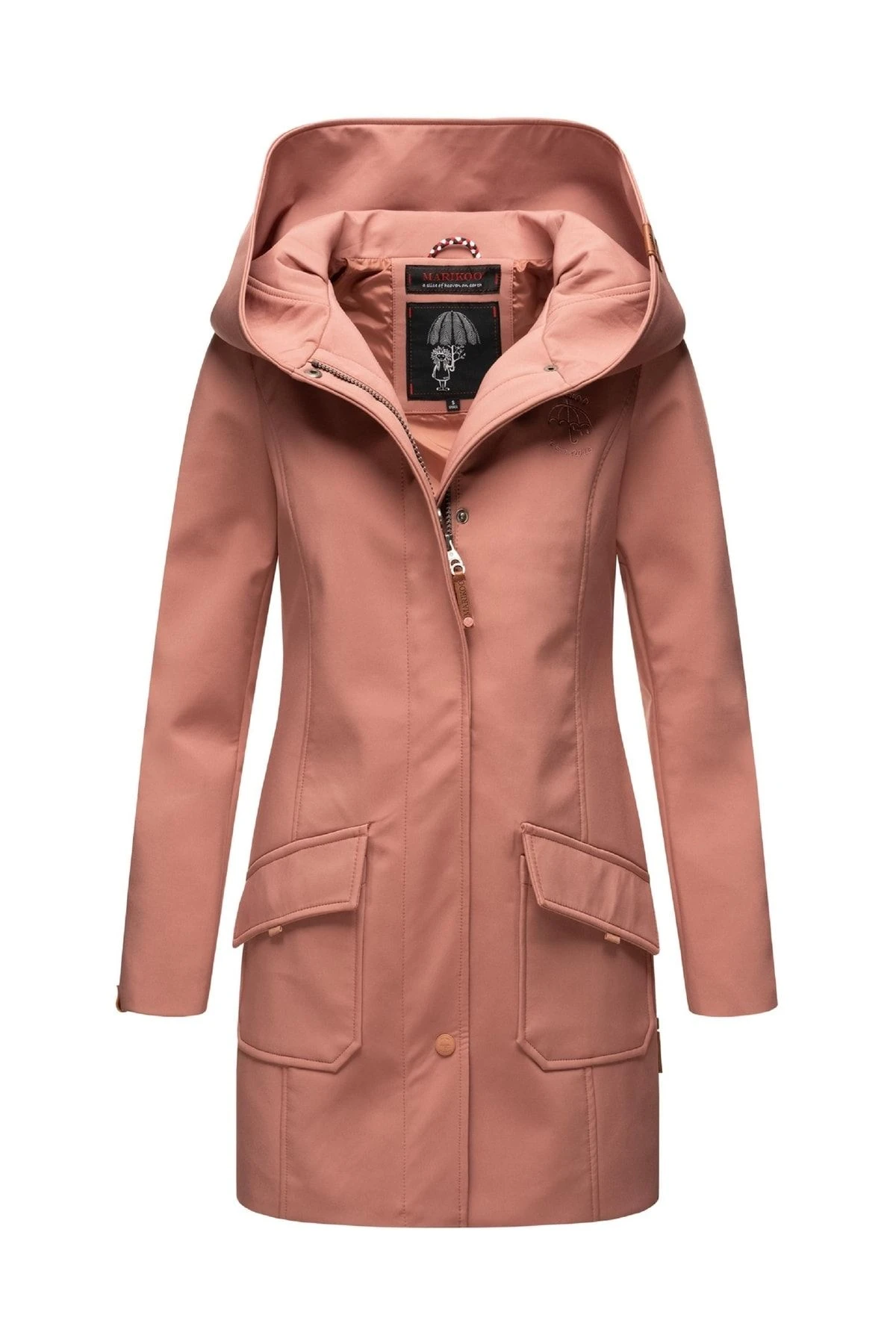 Marikoo Mantel - Braun - Basic 3 Marikoo Mantel - Braun - Basic