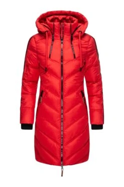 Marikoo Mantel - Rot - Puffer Damen Mäntel 675238164