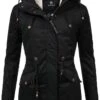 Marikoo Winterjacke - Schwarz - Parka Damen Winterjacken 675237445 -Marikoo 1 org zoom 85