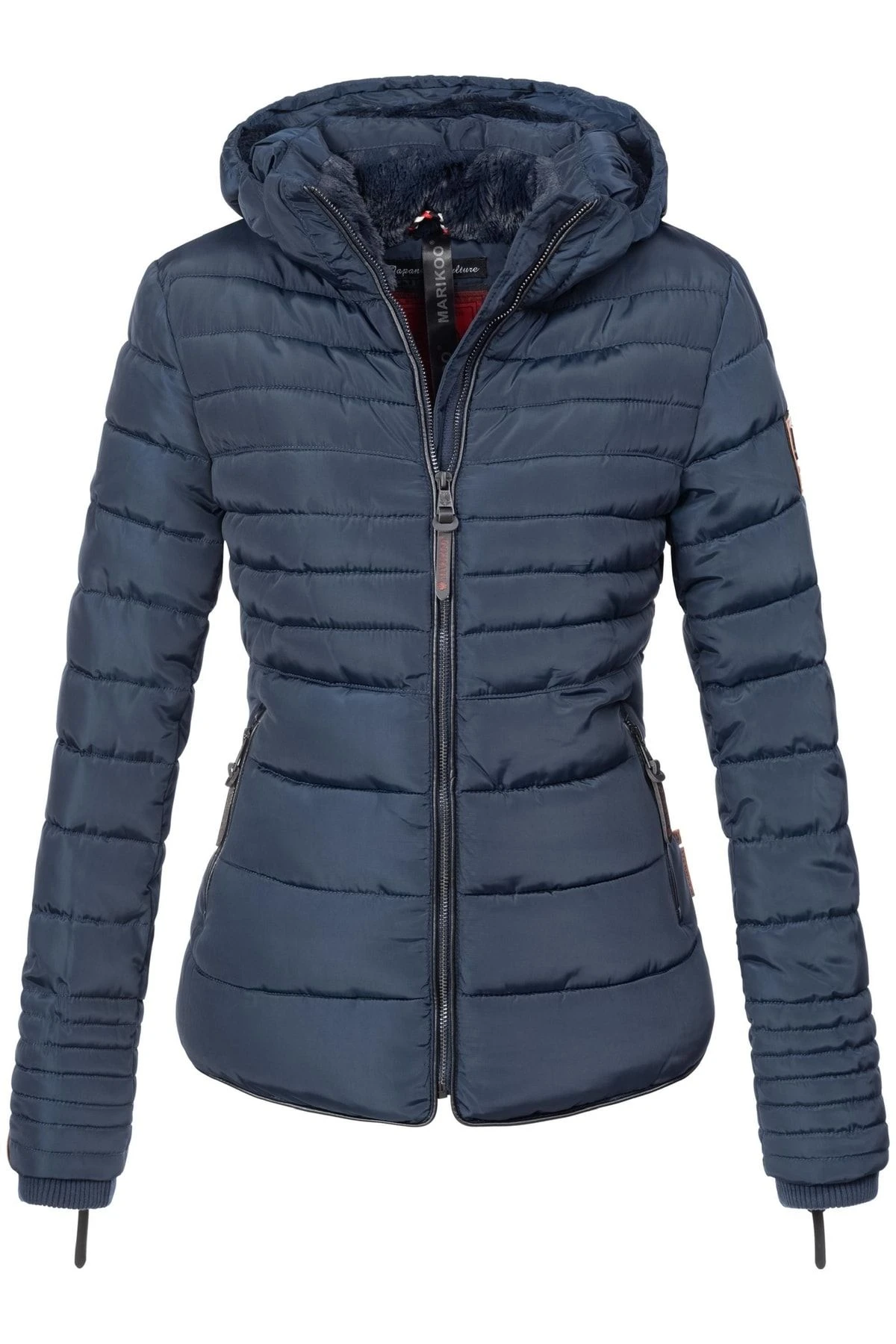 Marikoo Winterjacke - Blau - Puffer Damen Winterjacken 675235704 3 Marikoo Winterjacke - Blau - Puffer Damen Winterjacken 675235704