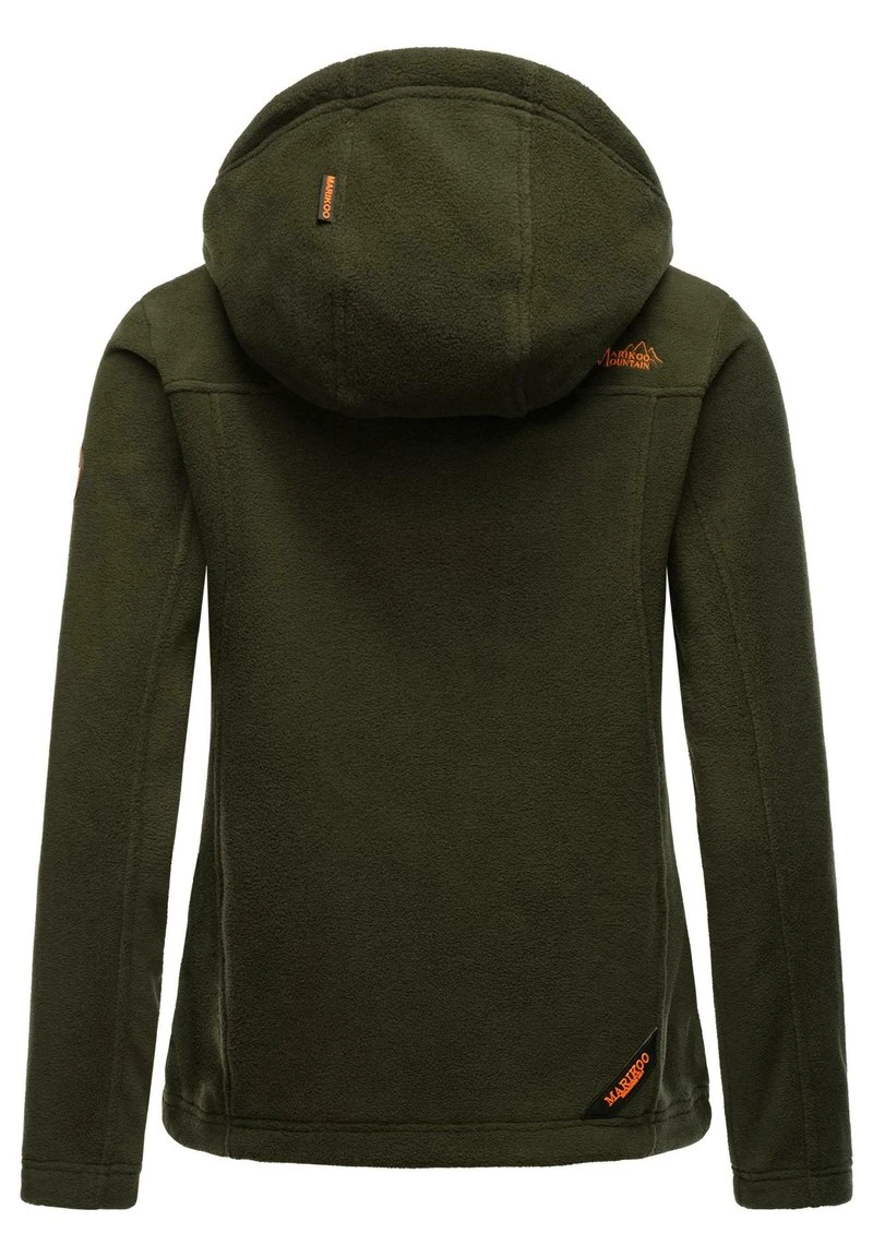 Marikoo MOUNT IWAKI - Fleecejacke - Olive 5 Marikoo MOUNT IWAKI - Fleecejacke - Olive – Bild 3