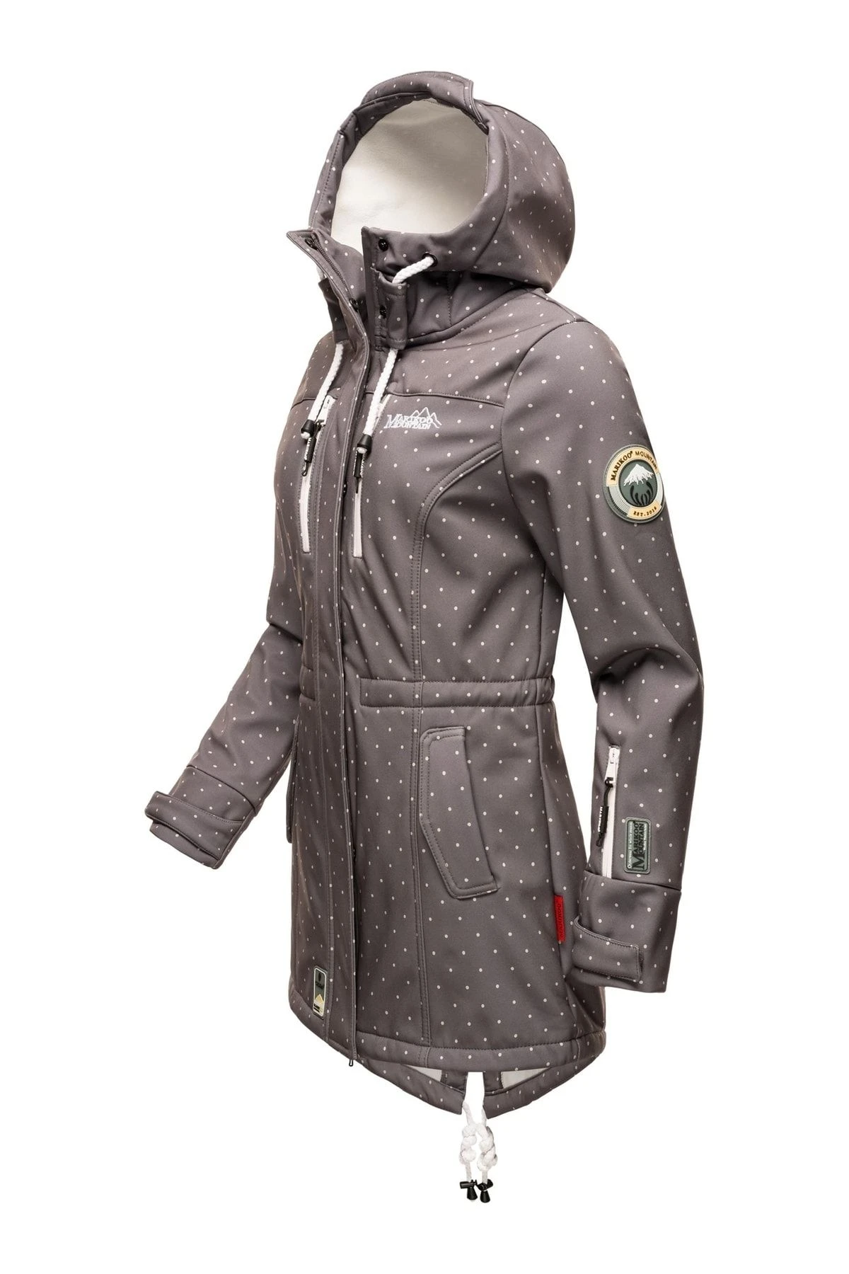 Marikoo Winterjacke - Grau - Parka Damen Winterjacken 675239593 4 Marikoo Winterjacke - Grau - Parka Damen Winterjacken 675239593 – Bild 2