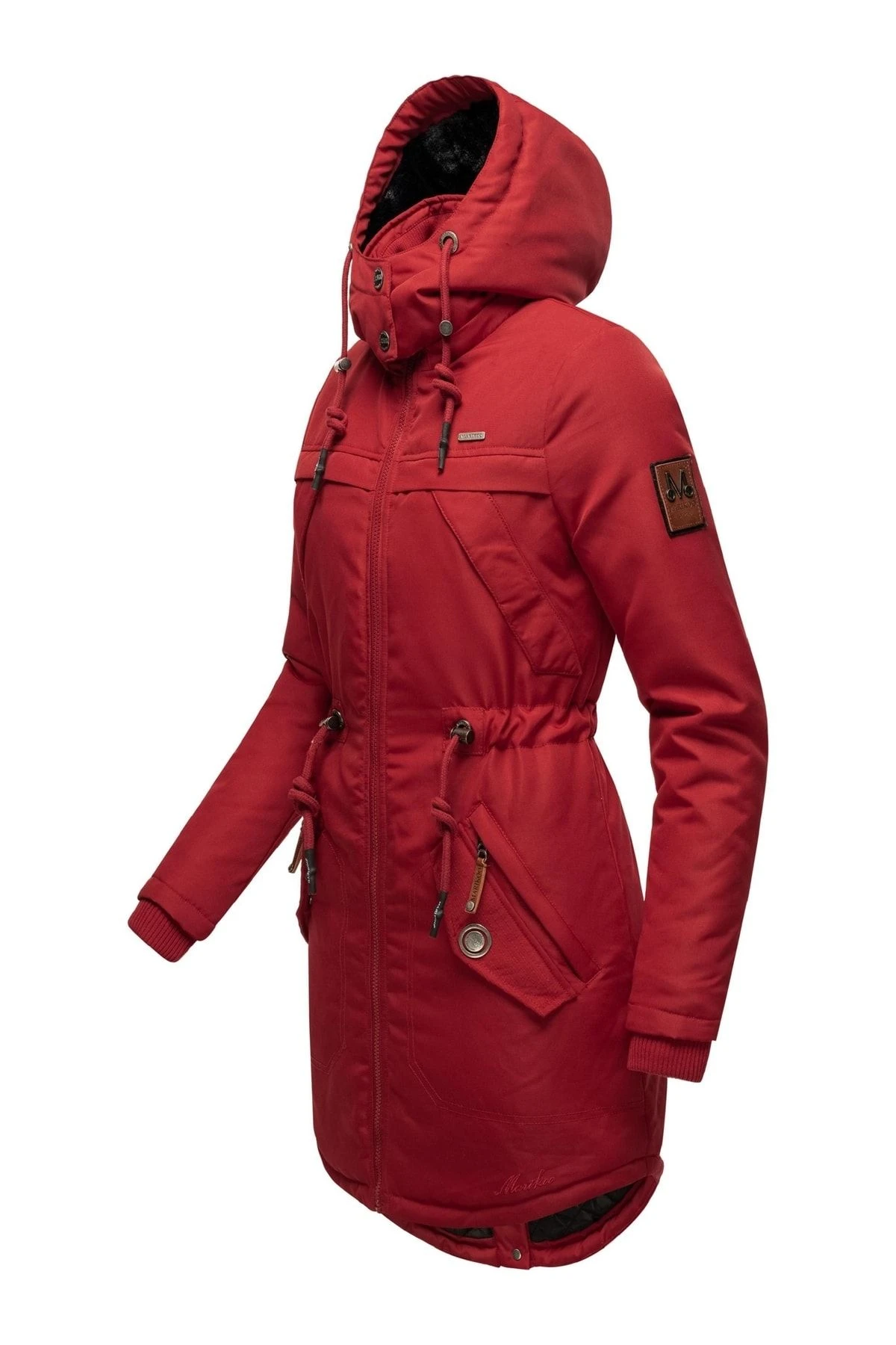 Marikoo Winterjacke - Rot - Parka Damen Winterjacken 675242151 4 Marikoo Winterjacke - Rot - Parka Damen Winterjacken 675242151 – Bild 2