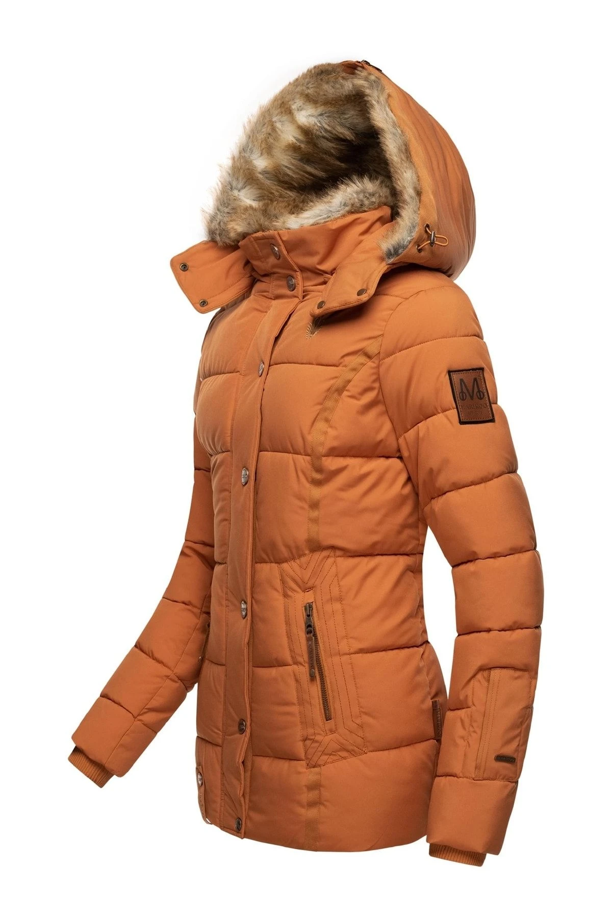 Marikoo Winterjacke - Braun - Puffer Damen Winterjacken 675239679 4 Marikoo Winterjacke - Braun - Puffer Damen Winterjacken 675239679 – Bild 2
