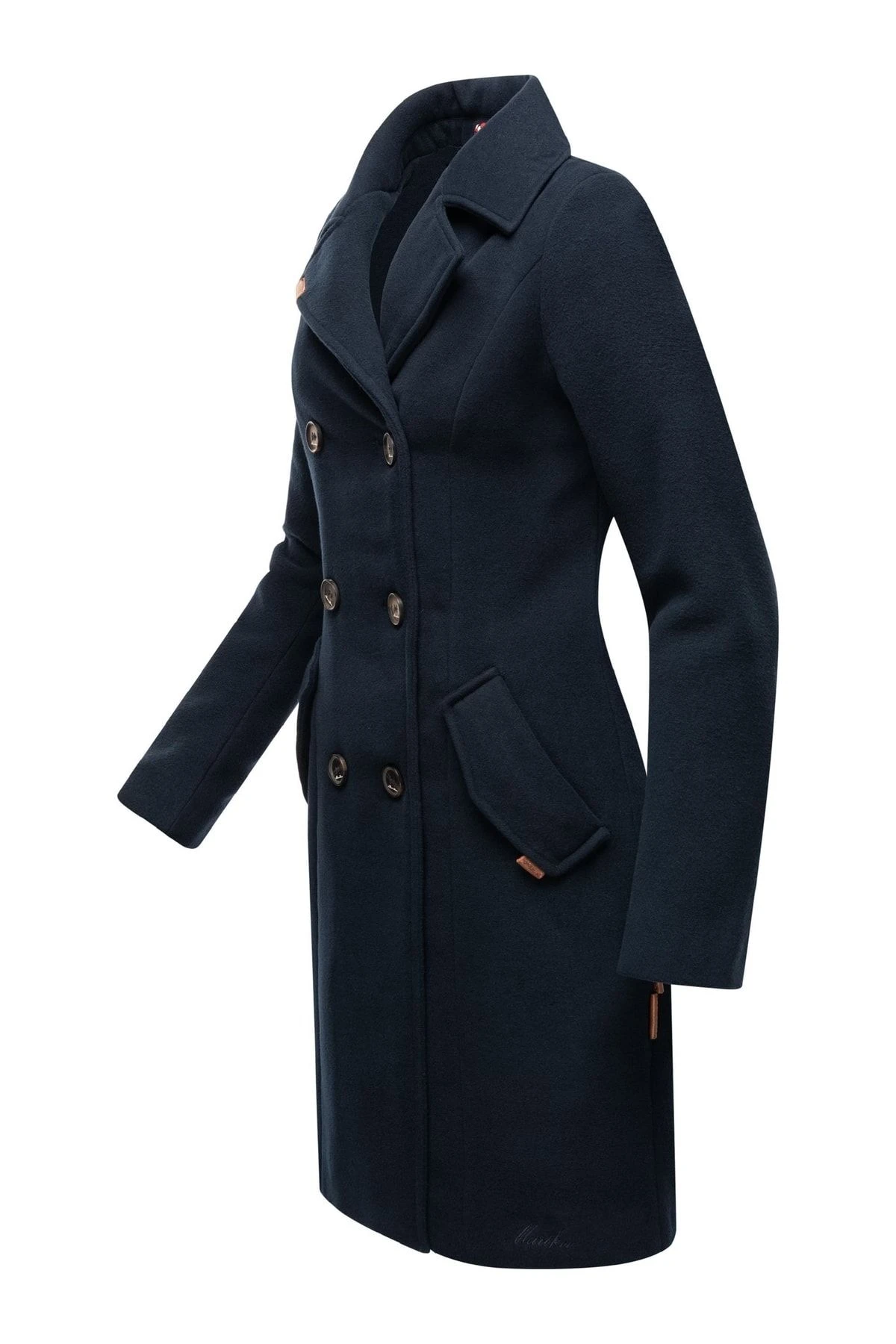 Marikoo Mantel - Blau - Parka Damen Mäntel 675238710 4 Marikoo Mantel - Blau - Parka Damen Mäntel 675238710 – Bild 2