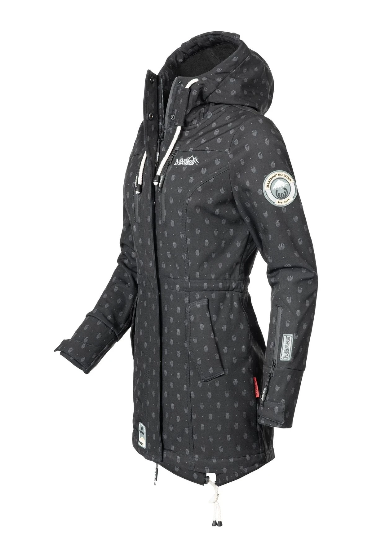 Marikoo Winterjacke - Schwarz - Parka Damen Winterjacken 675242170 4 Marikoo Winterjacke - Schwarz - Parka Damen Winterjacken 675242170 – Bild 2