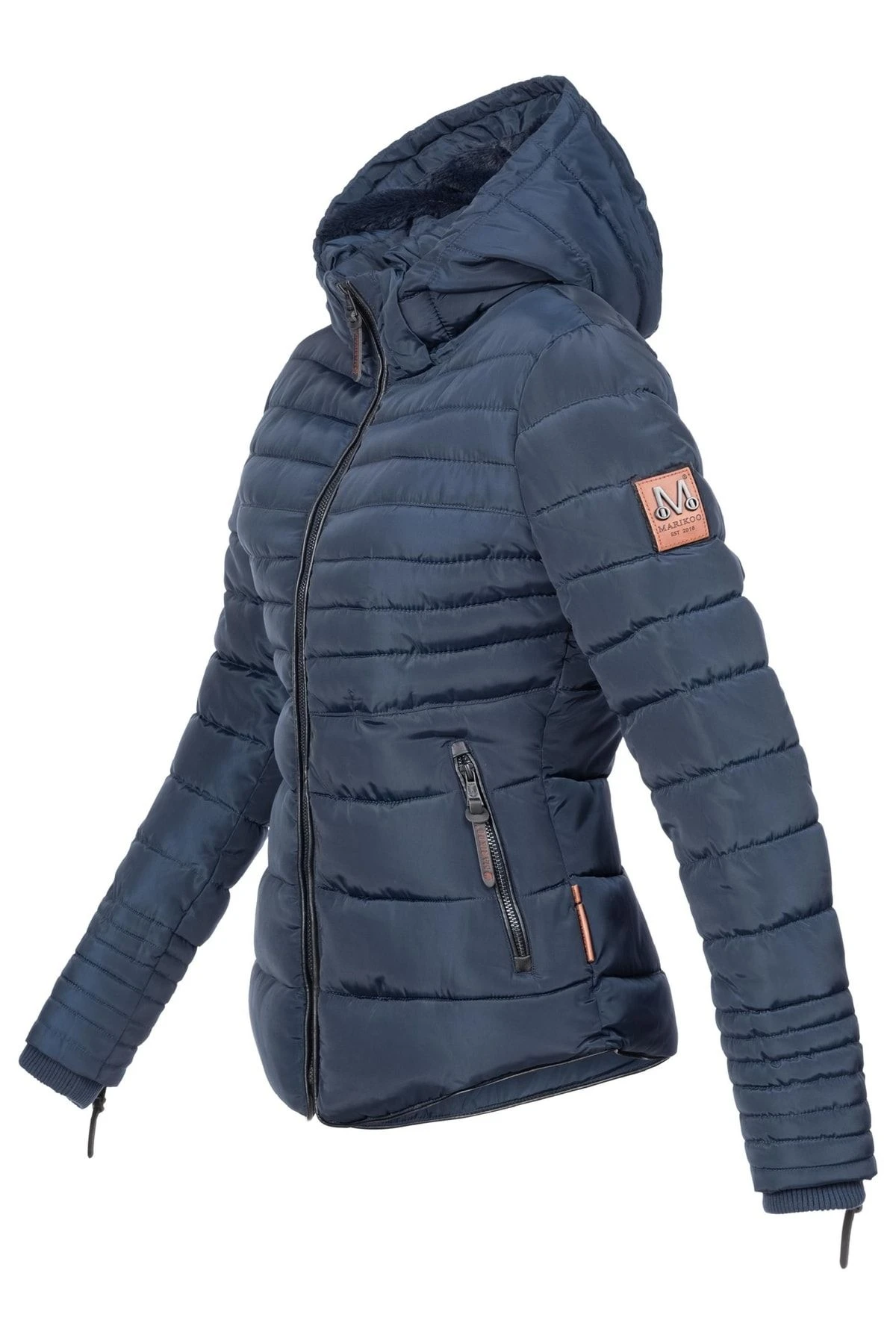 Marikoo Winterjacke - Blau - Puffer Damen Winterjacken 675235704 4 Marikoo Winterjacke - Blau - Puffer Damen Winterjacken 675235704 – Bild 2