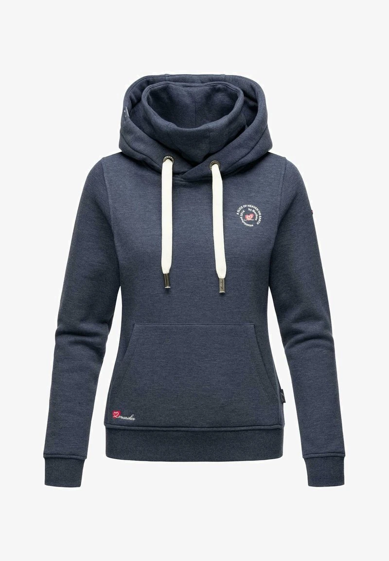 Marikoo CHIHIROO - Kapuzenpullover - Dusty Blue Melange 3 Marikoo CHIHIROO - Kapuzenpullover - Dusty Blue Melange