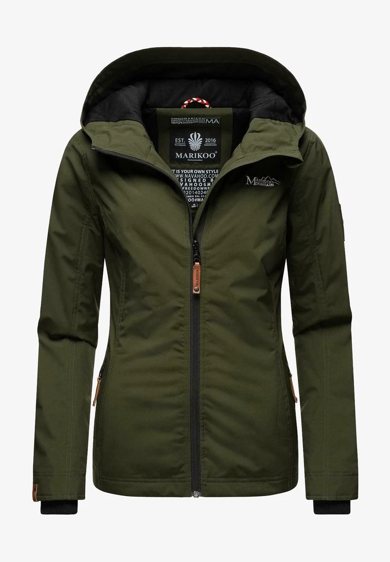 Marikoo BROMBEERE - Outdoorjacke - Olive 7 Marikoo BROMBEERE - Outdoorjacke - Olive – Bild 5