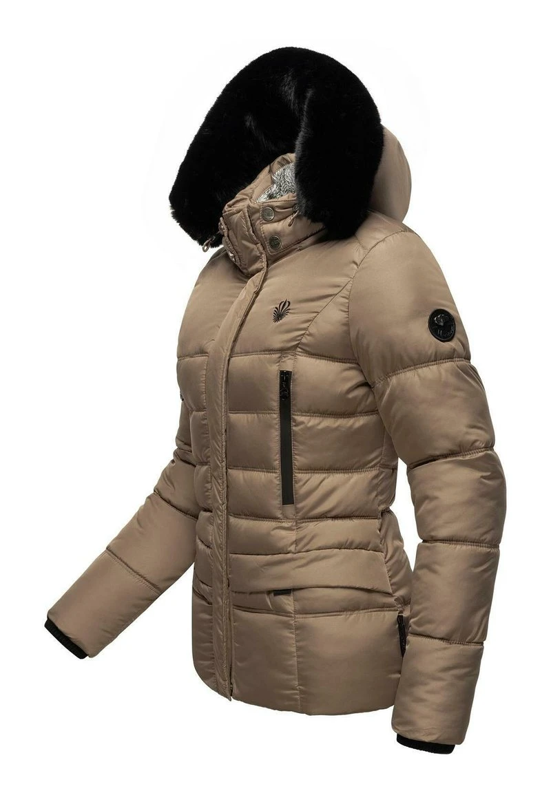 Marikoo LOVELEEN - Winterjacke - Taupe 4 Marikoo LOVELEEN - Winterjacke - Taupe – Bild 2