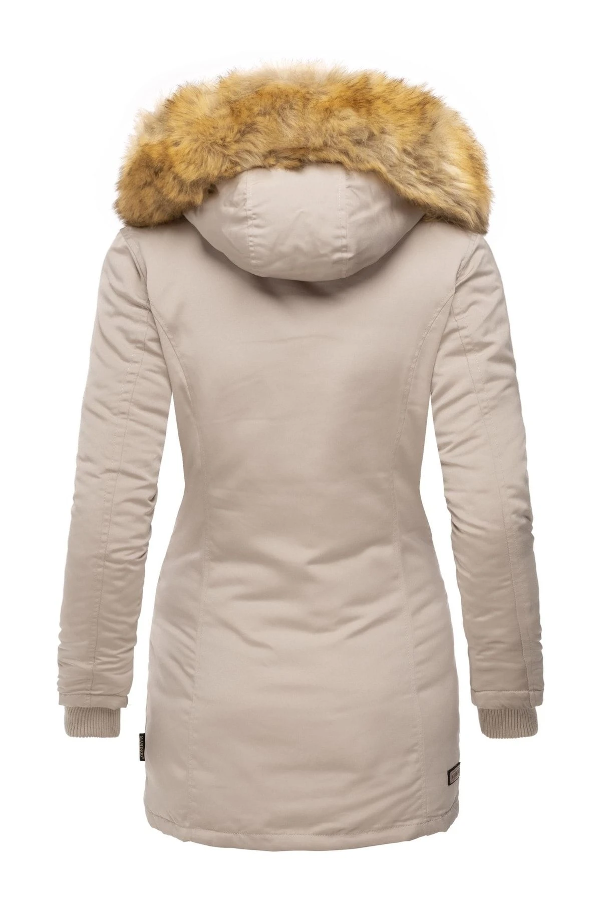 Marikoo Mantel - Beige - Parka Damen Mäntel 675237149 5 Marikoo Mantel - Beige - Parka Damen Mäntel 675237149 – Bild 3