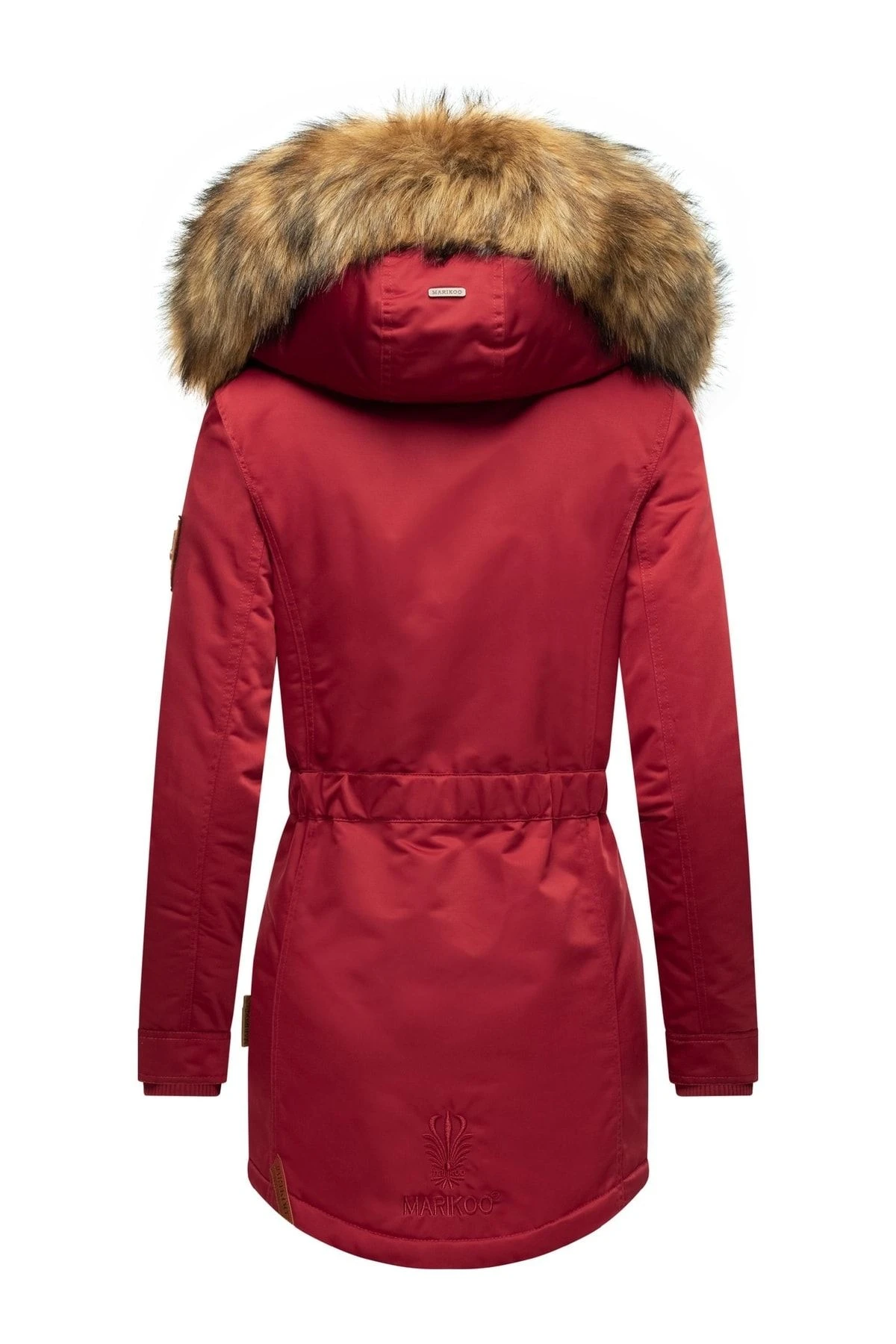 Marikoo Mantel - Rot - Parka Damen Mäntel 675241800 5 Marikoo Mantel - Rot - Parka Damen Mäntel 675241800 – Bild 3