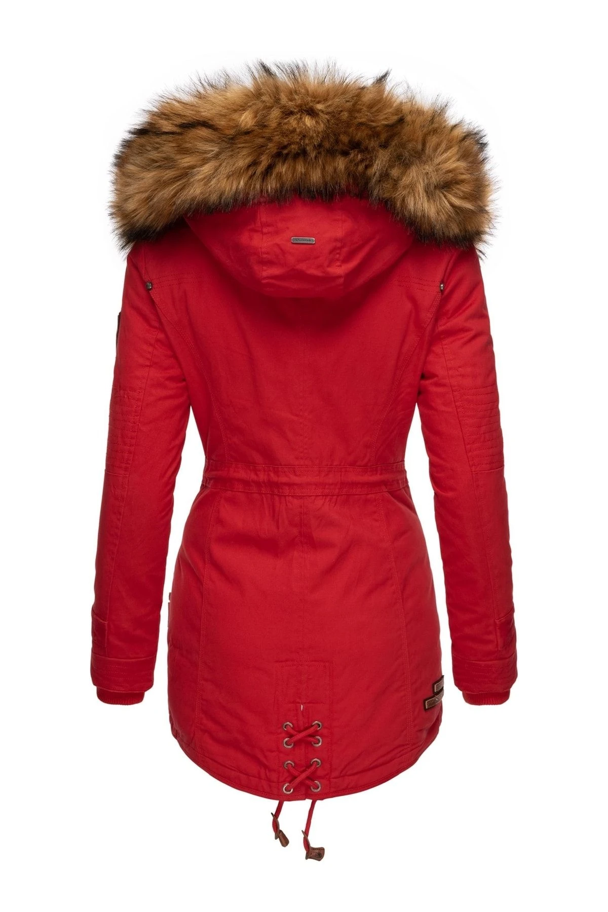 Marikoo Mantel - Rot - Parka Damen Mäntel 675238421 5 Marikoo Mantel - Rot - Parka Damen Mäntel 675238421 – Bild 3