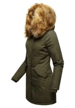 Marikoo KARMAA - Wintermantel - Olive 9 Marikoo KARMAA - Wintermantel - Olive -Marikoo 3c88275ca7224fc4b07bc1a2d1acd906