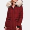 Marikoo CHASKAA - Wintermantel - Blood Red