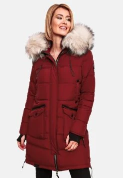 Marikoo CHASKAA - Wintermantel - Blood Red