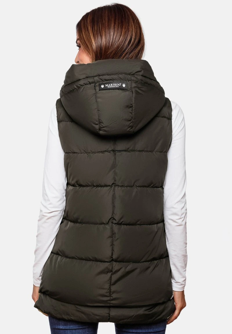 Marikoo ZARINAA - Weste - Olive 3 Marikoo ZARINAA - Weste - Olive – Bild 2