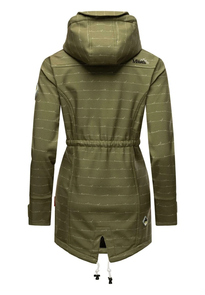 Marikoo ZIMTZICKE - Parka - Olive Lines 4 Marikoo ZIMTZICKE - Parka - Olive Lines – Bild 2