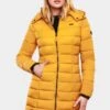 Marikoo Winterjacke - Gelb - Puffer Damen Winterjacken 675235973
