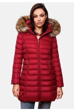 Marikoo Mantel - Rot - Puffer Damen Mäntel 675242498