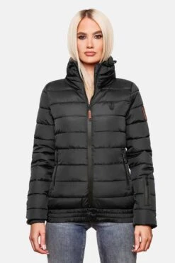 Titelseite 9 Marikoo Winterjacke - Schwarz - Puffer Damen Winterjacken 675237035