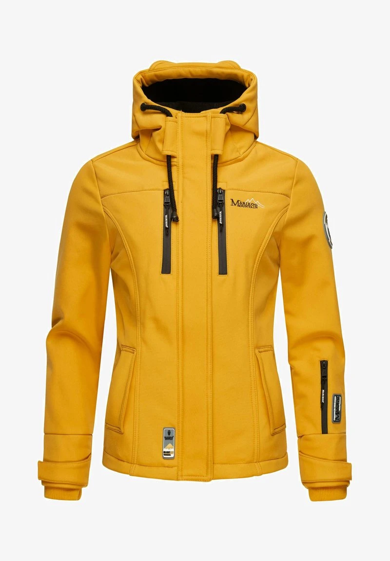 Marikoo FUNKTIONS - Outdoorjacke - Amber Yellow 7 Marikoo FUNKTIONS - Outdoorjacke - Amber Yellow – Bild 5