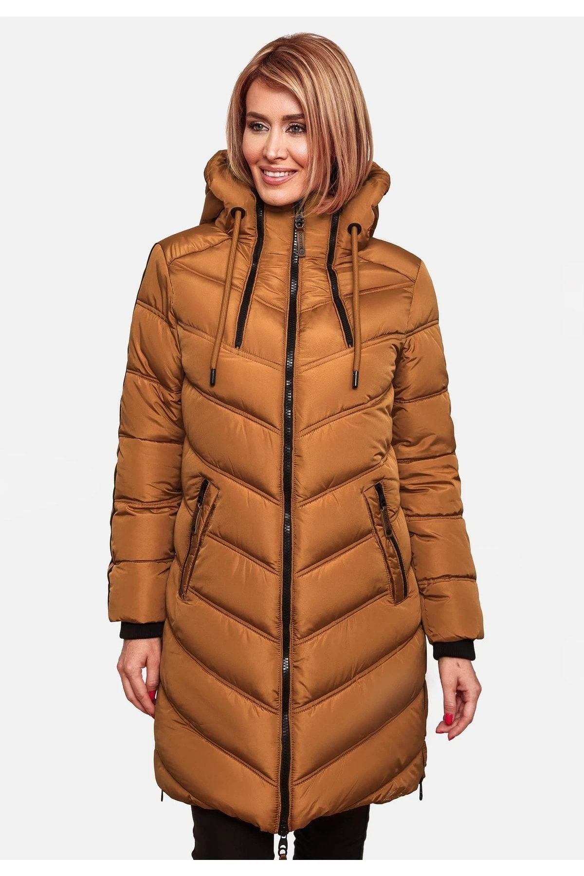 Marikoo Mantel - Braun - Puffer Damen Mäntel 675237926 3 Marikoo Mantel - Braun - Puffer Damen Mäntel 675237926