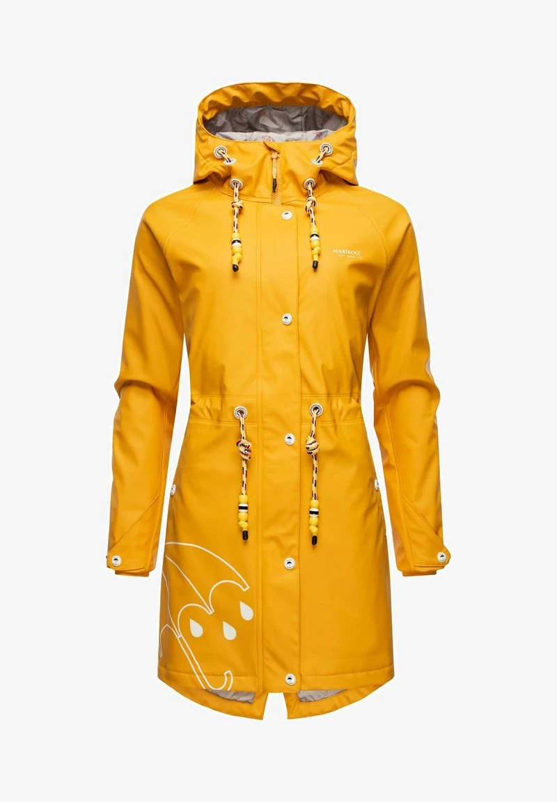 Marikoo DANCING UMBRELLA - Regenjacke / Wasserabweisende Jacke - Amber Yellow 3 Marikoo DANCING UMBRELLA - Regenjacke / Wasserabweisende Jacke - Amber Yellow