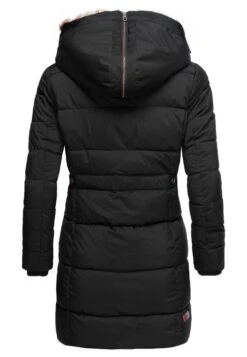 Marikoo LIEBLINGS - Wintermantel - Black -Marikoo 68714d829b4a4c33ac01197a8034c38a