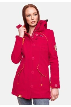 Marikoo Winterjacke - Rosa - Parka Damen Winterjacken 675244900