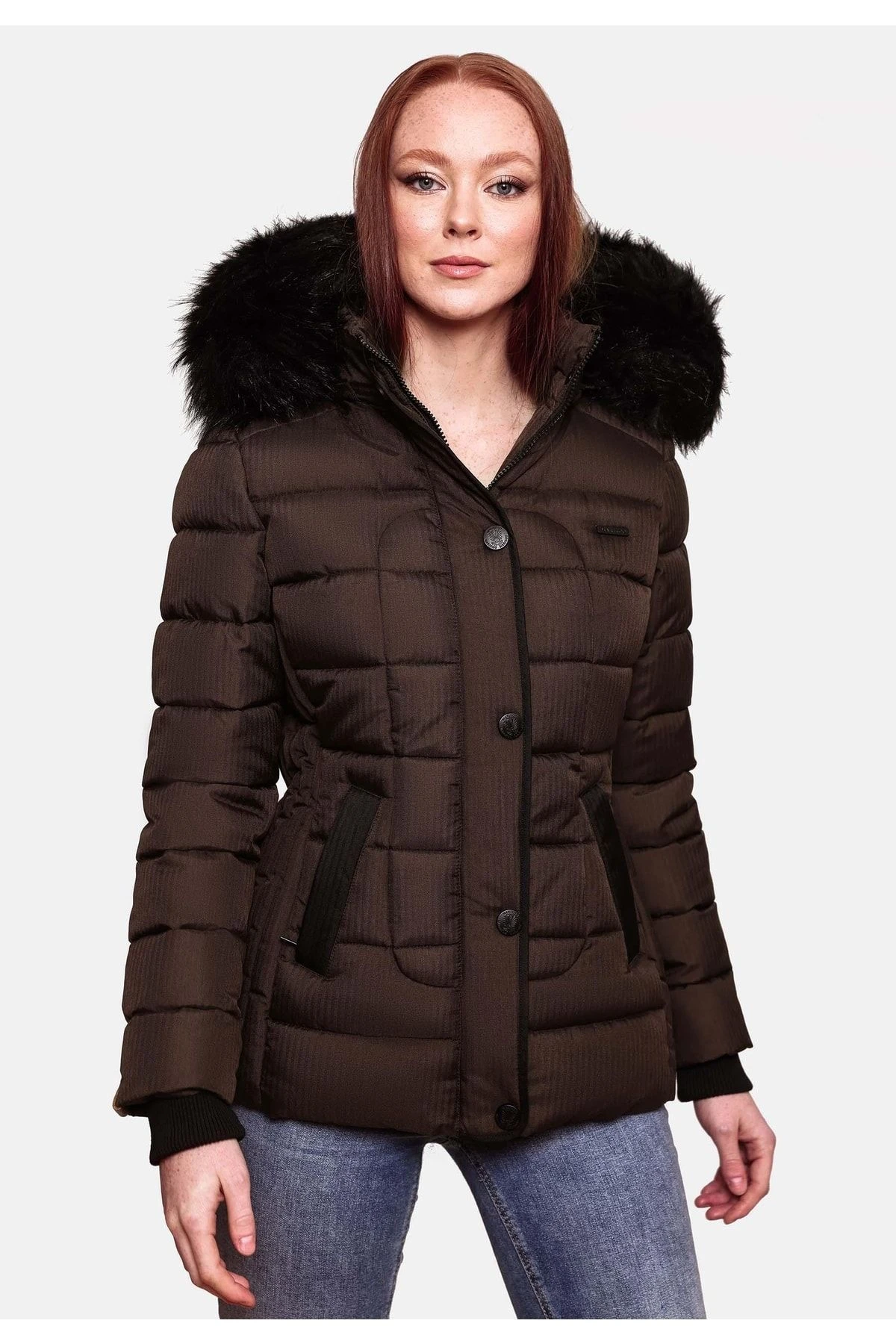 Marikoo Winterjacke - Braun - Puffer Damen Winterjacken 675235991 3 Marikoo Winterjacke - Braun - Puffer Damen Winterjacken 675235991