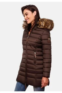 Marikoo Mantel - Braun - Puffer Damen Mäntel 675239191 7 Marikoo Mantel - Braun - Puffer Damen Mäntel 675239191 -Marikoo 6 org zoom