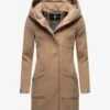Marikoo Wintermantel - Taupe Grey