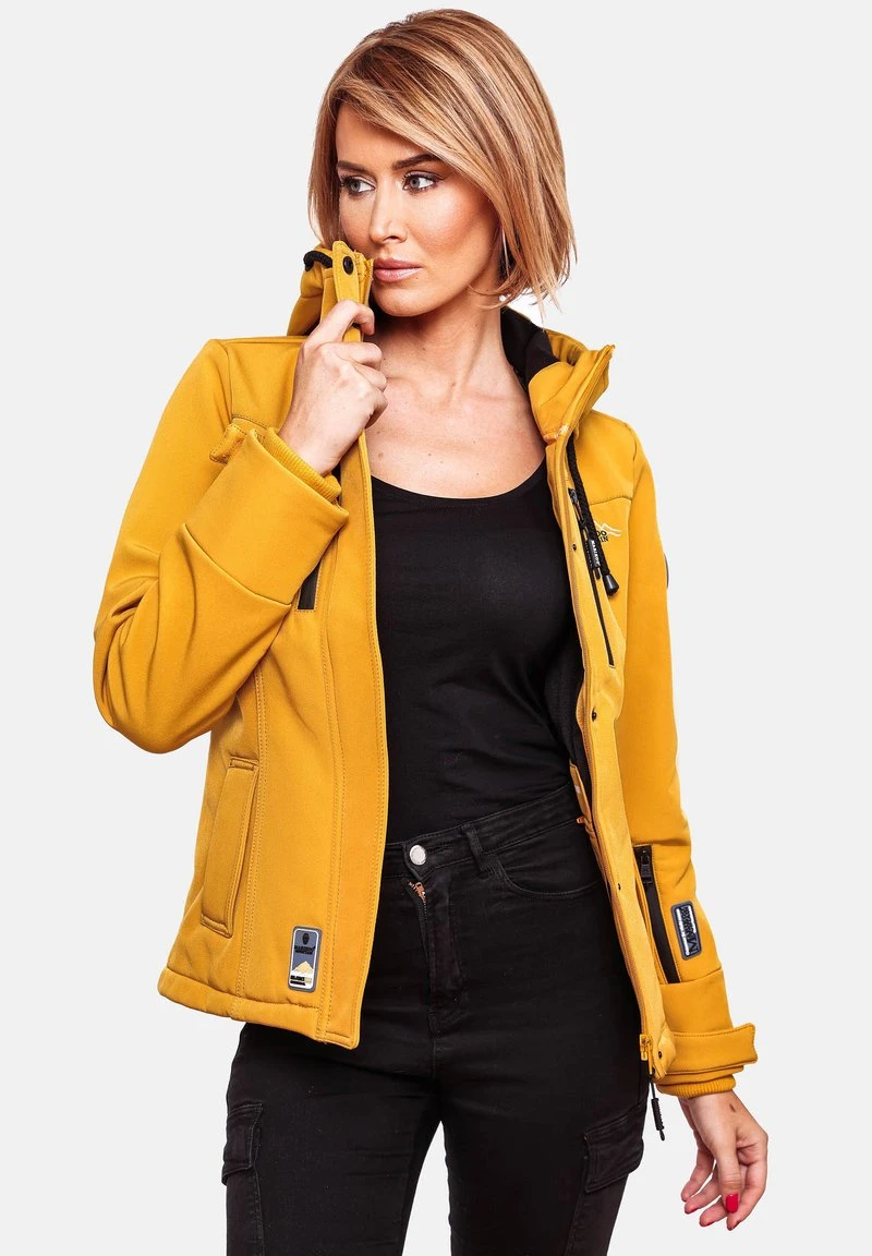 Marikoo FUNKTIONS - Outdoorjacke - Amber Yellow 3 Marikoo FUNKTIONS - Outdoorjacke - Amber Yellow