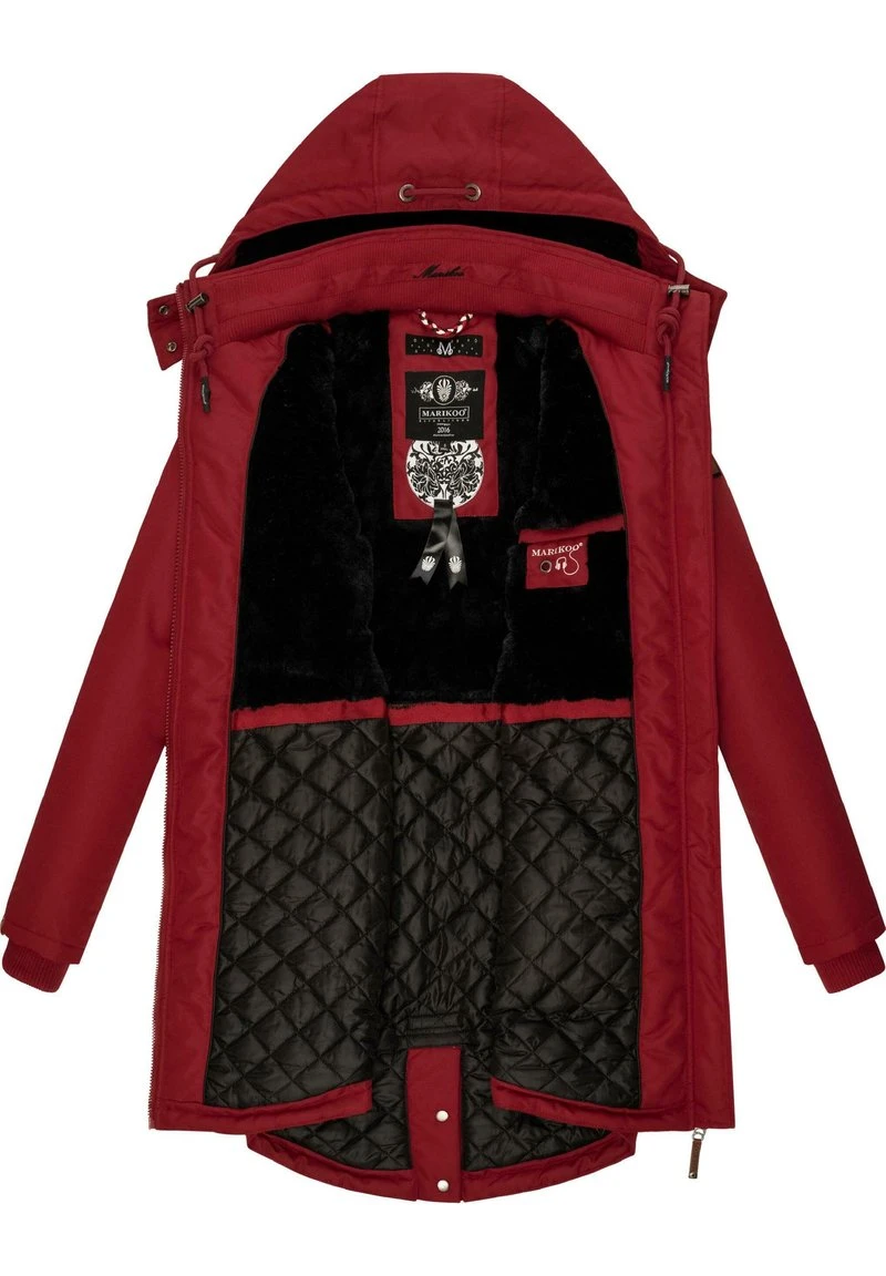 Marikoo KAMII - Wintermantel - Blood Red 5 Marikoo KAMII - Wintermantel - Blood Red – Bild 3