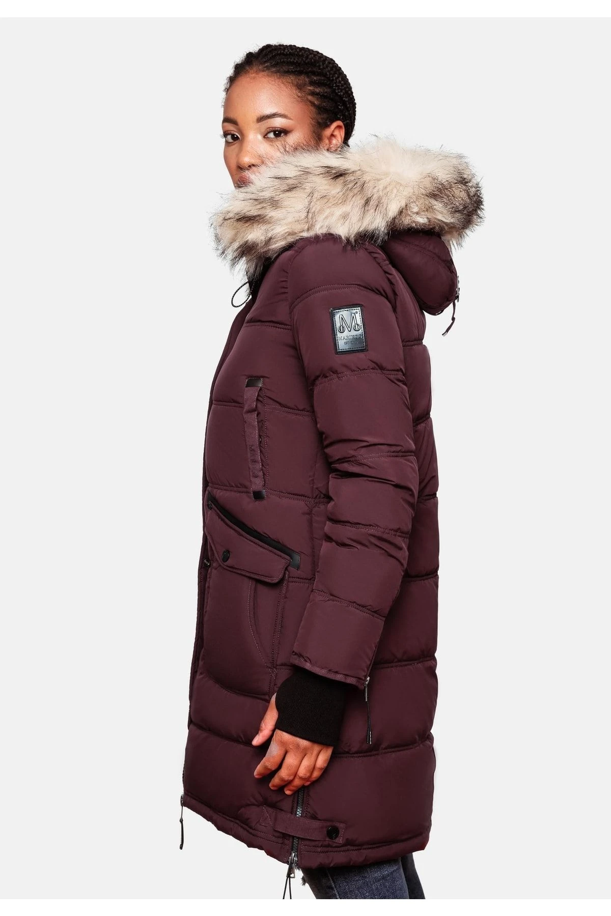 Marikoo Mantel - Rot - Puffer Damen Mäntel 675243500 4 Marikoo Mantel - Rot - Puffer Damen Mäntel 675243500 – Bild 2